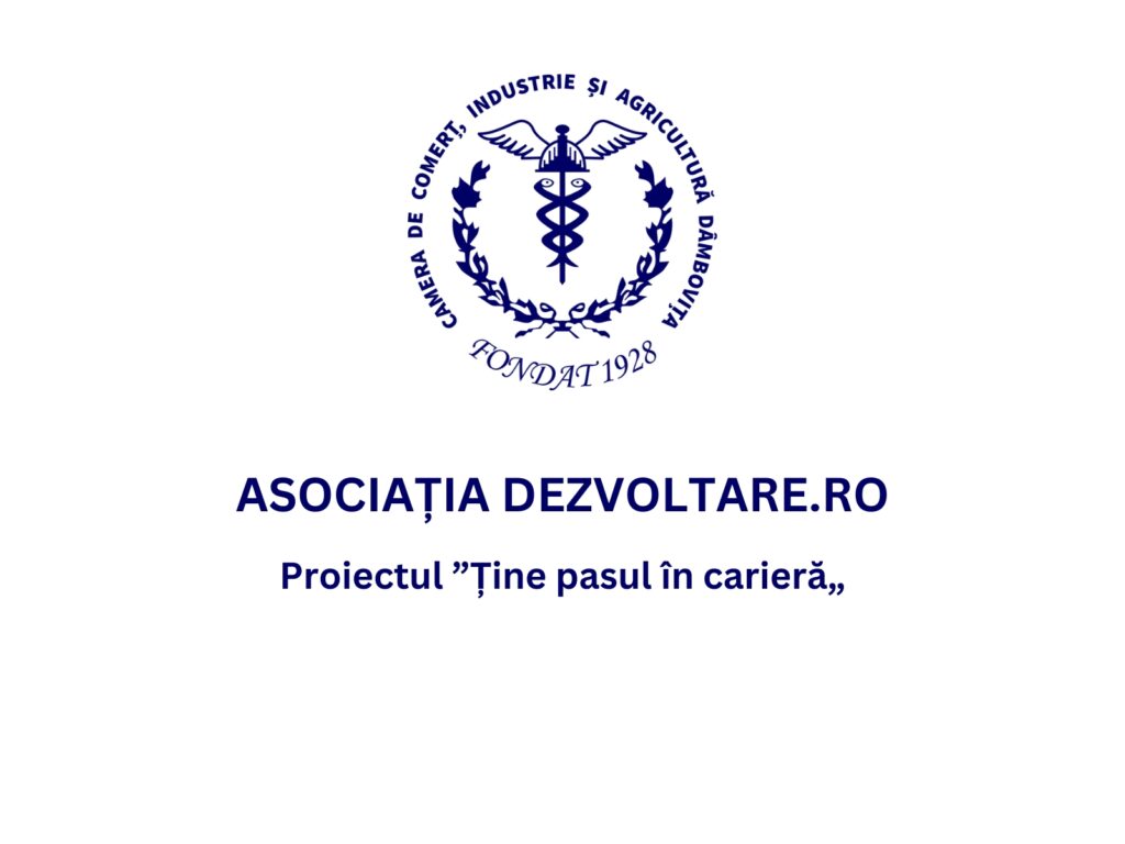 ASOCIAȚIA DEZVOLTARE.RO anunță demararea proiectului ” Ține pasul în carieră „